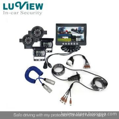 7inch Quad Monitor Reversing Camera System